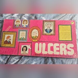 Vintage Ulcers Board Game